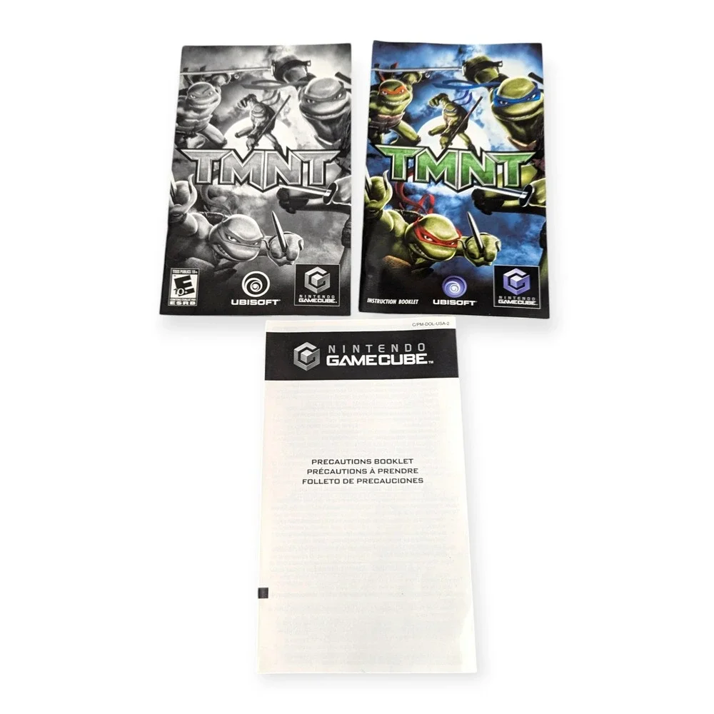 TMNT‎ Teenage Mutant Ninja Turtles Nintendo GameCube CIB 2007 Ubisoft